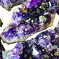 Full profile of Grade AAA Amethyst cluster ready to ship from Beyond Bohemian