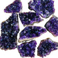 Full profile of Grade AAA Amethyst cluster ready to ship from Beyond Bohemian