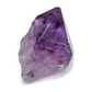 Amethyst Raw Crystal Points, AAA Grade, Brazil: one representative stone on a white background