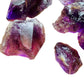 Full profile of Grade AA Amethyst raw ready to ship from Beyond Bohemian