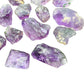 Full profile of Grade AA Amethyst raw ready to ship from Beyond Bohemian