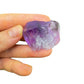 Full profile of Grade AA Amethyst raw ready to ship from Beyond Bohemian