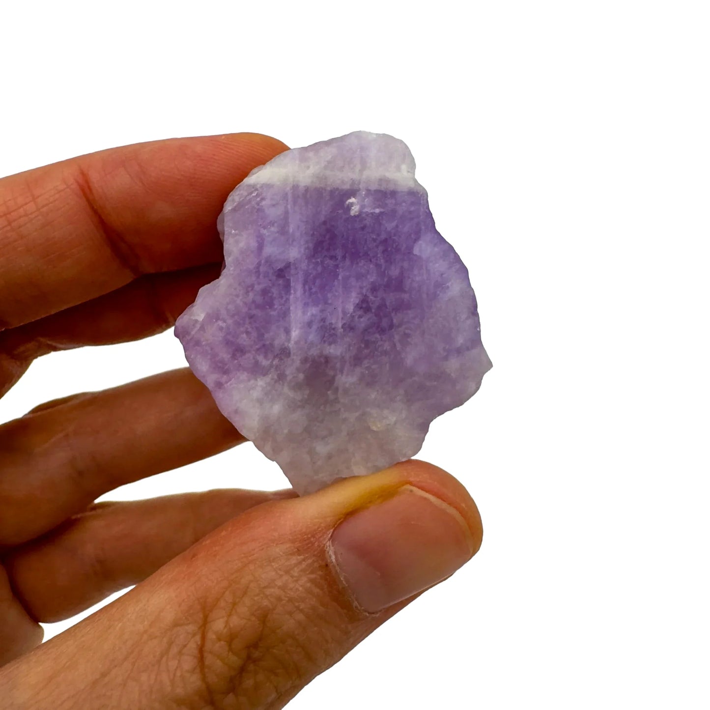 Base detail of Grade A Amethyst raw
