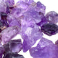 Amethyst raw crystals Brazil AA grade detail
