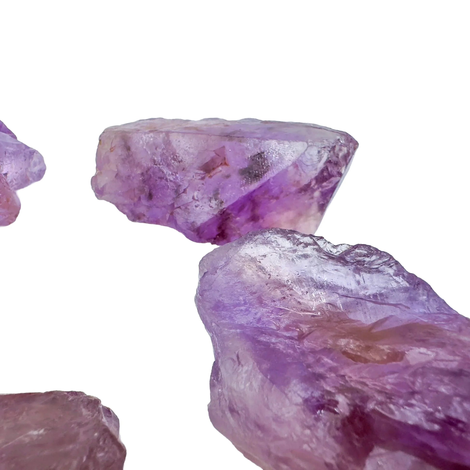 Base detail of Grade AA Ametrine raw