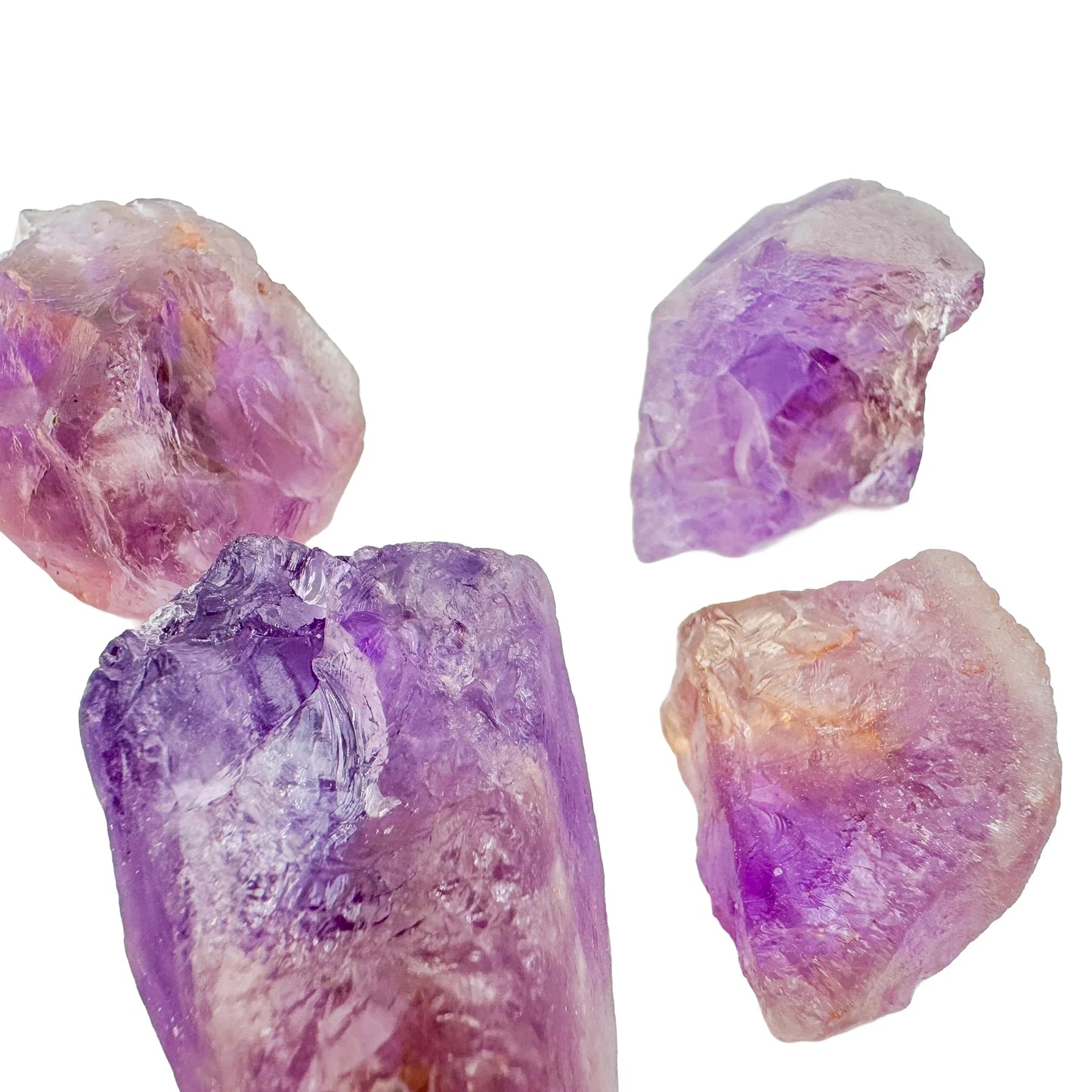 Base detail of Grade AA Ametrine raw