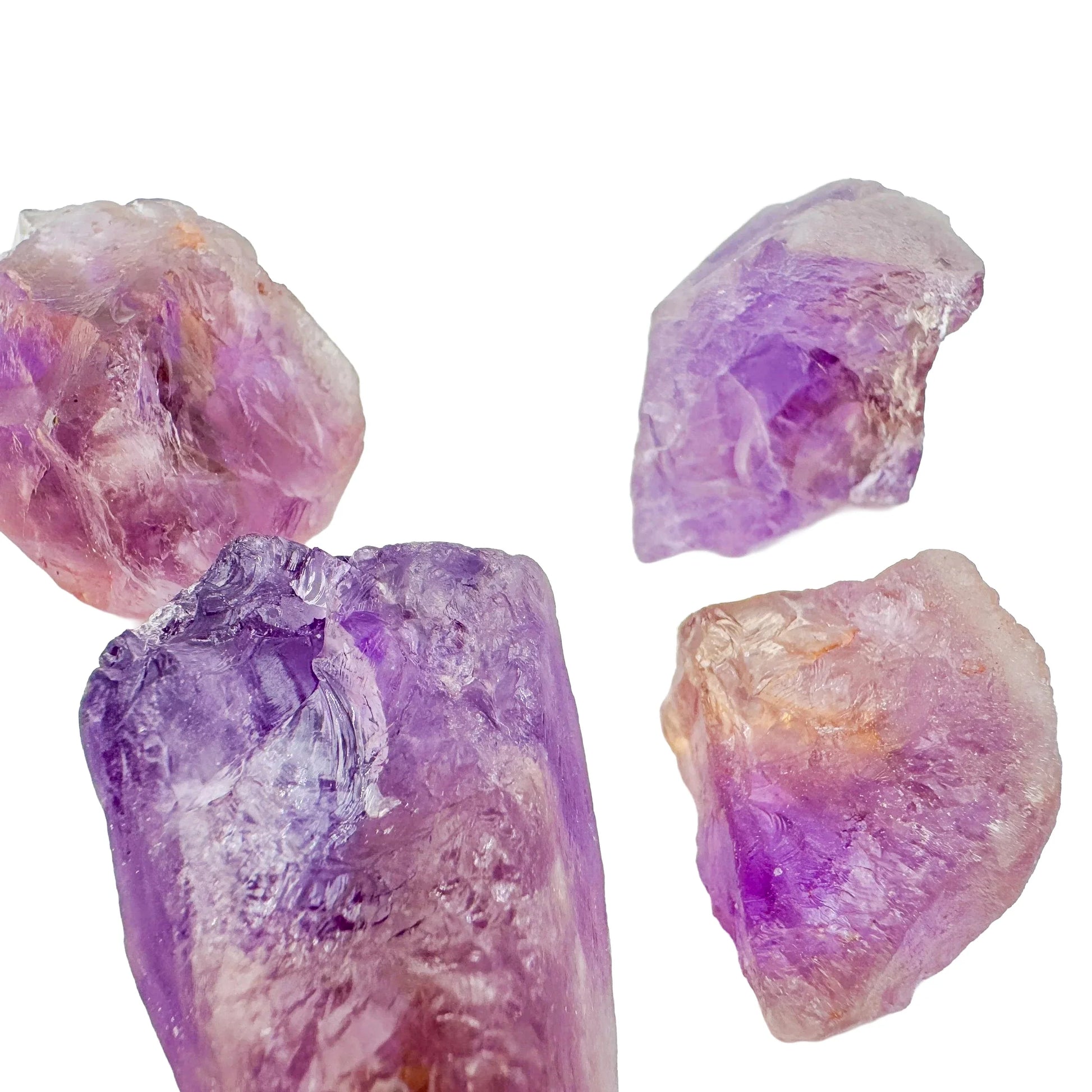 Base detail of Grade AA Ametrine raw