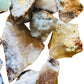 Detail shot of Grade A Blue Opal raw under natural light