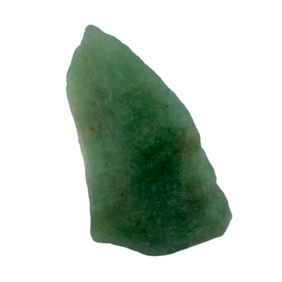 Single AA Grade Green Aventurine raw stone from Minas Gerais, Brazil.