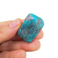 Full profile of Grade AA Azurite tumbled stone ready to ship from Beyond Bohemian