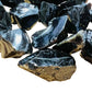 Full profile of Grade AA Black Obsidian raw ready to ship from Beyond Bohemian