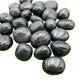 Full profile of Grade AA Black Onyx tumbled stone ready to ship from Beyond Bohemian