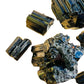 Base detail of Grade AAA Black Tourmaline raw