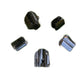 Full profile of Grade AAA Black Tourmaline raw ready to ship from Beyond Bohemian