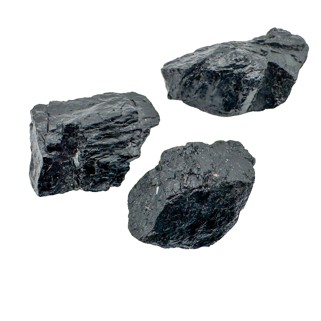 Black Tourmaline Raw Crystals | A Grade | Brazil | 1–2 Inch