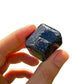Alternate angle of Grade A Black Tourmaline raw showing overall shape