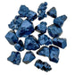 Profile shot of Grade AA Black Tourmaline raw stone, hand-selected from Erongo, Namibia, showing characteristic color.
