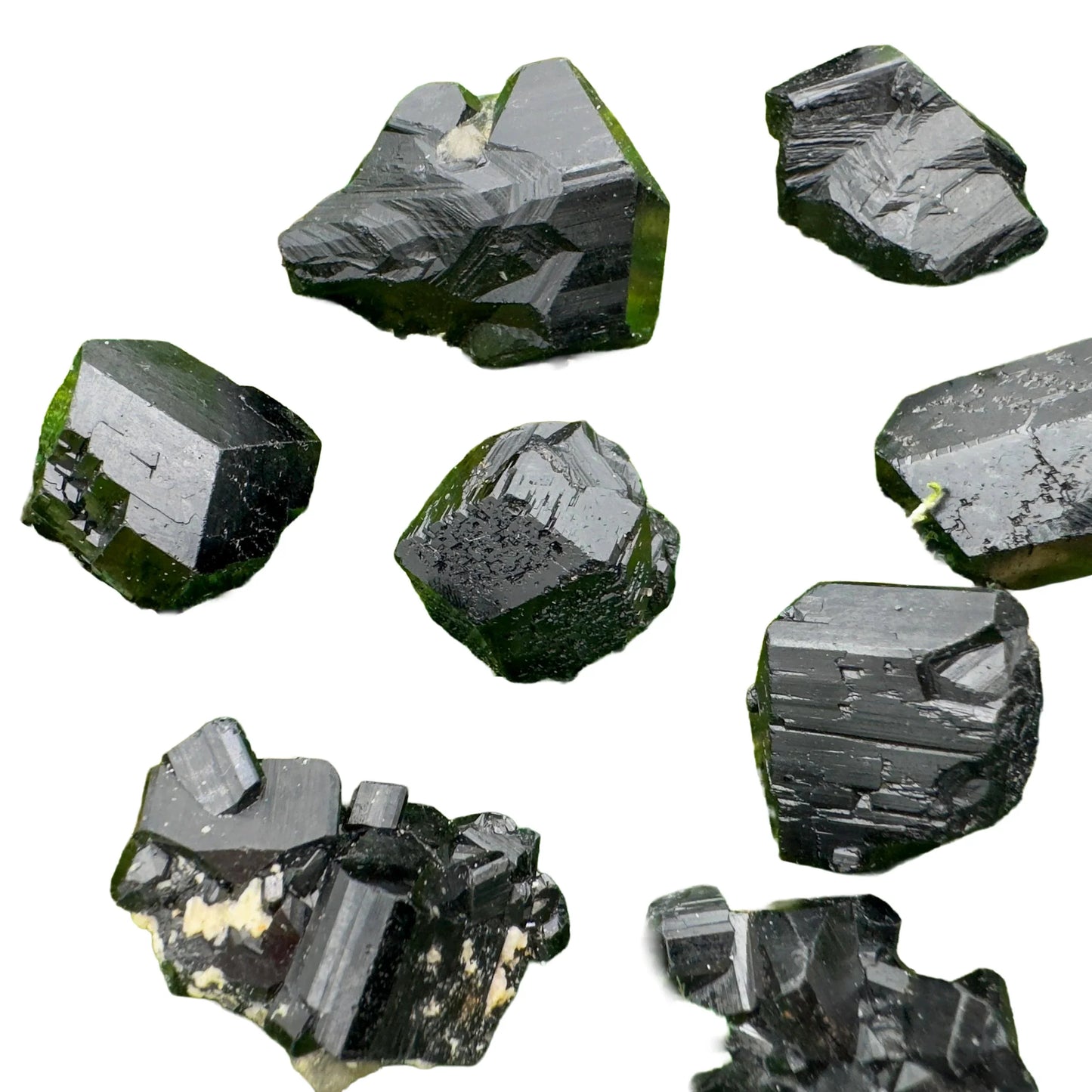 Grade aa black tourmaline raw held in hand for size reference