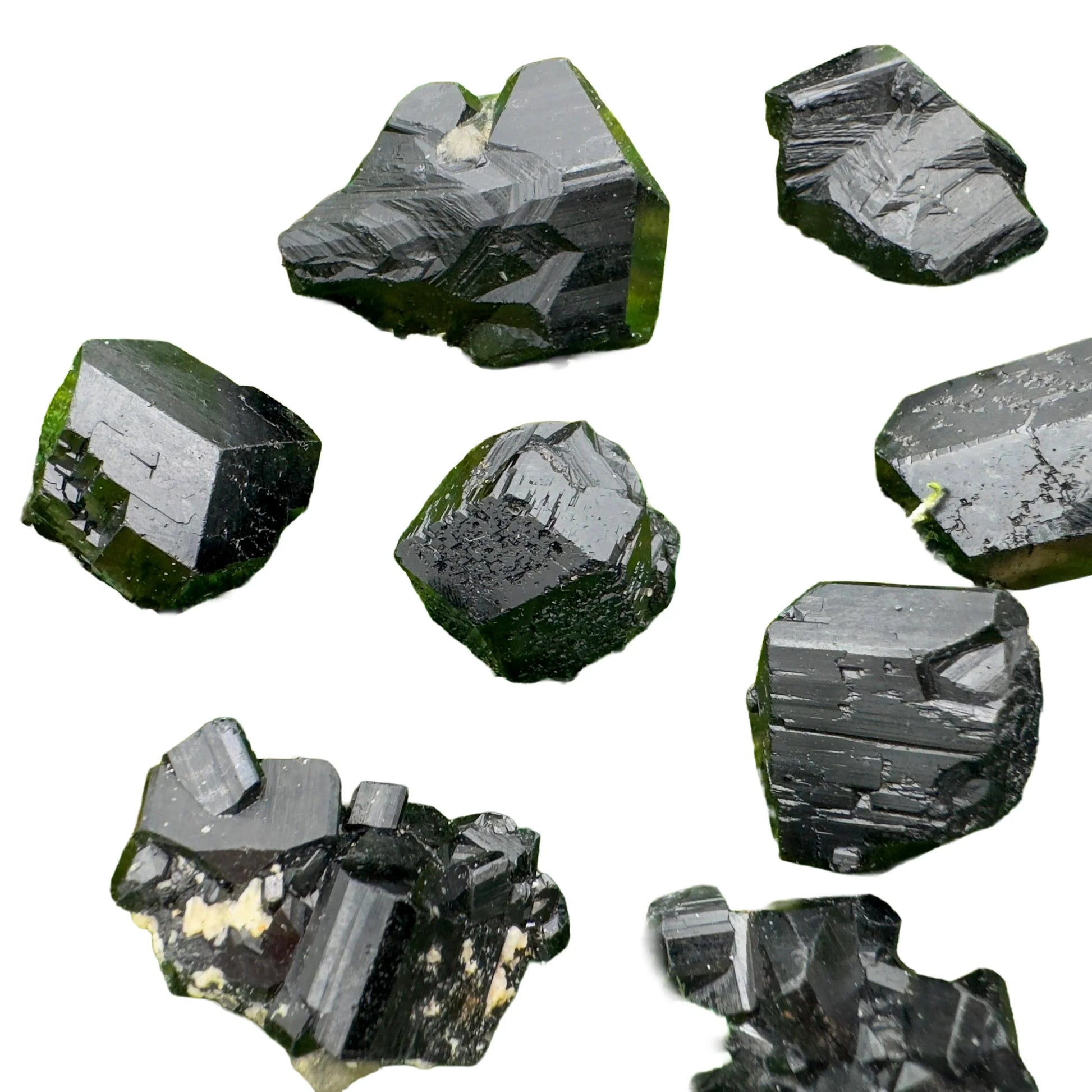 Grade aa black tourmaline raw held in hand for size reference