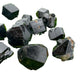 Base detail of Grade AA Black Tourmaline raw