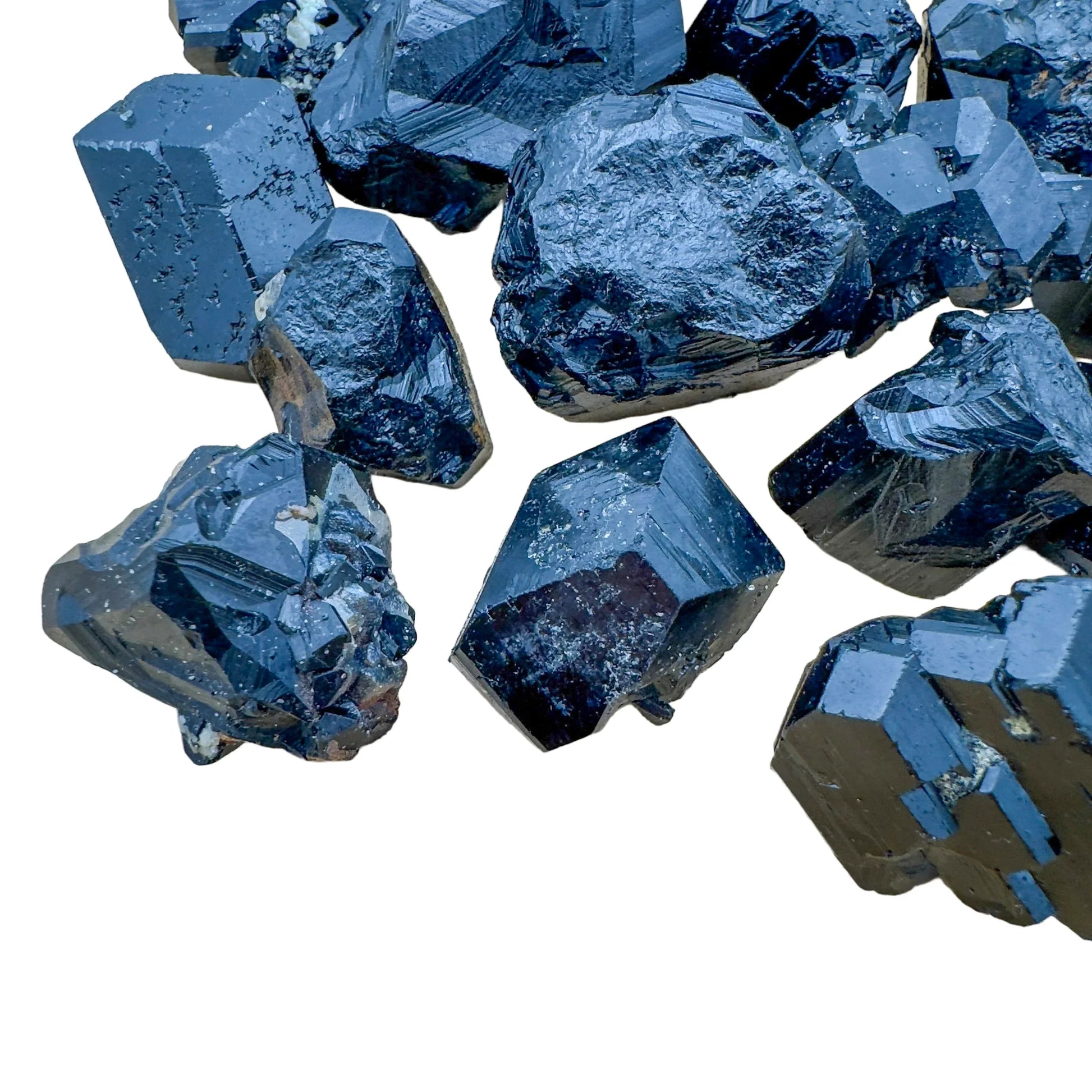 Full profile of Grade AA Black Tourmaline raw ready to ship from Beyond Bohemian