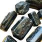 Full profile of Grade A Black Tourmaline raw ready to ship from Beyond Bohemian