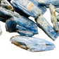 Alternate angle of Blue Kyanite raw stone, from Brazil, often kept for Confidence and Meditation.