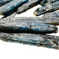 Back view of Grade AA Blue Kyanite raw showing natural surface