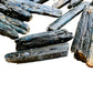 Daylight view of one Blue Kyanite raw stone for scale, sourced from Mashonaland West, Zimbabwe.
