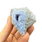 Full profile of Grade AA Blue Lace Agate geode ready to ship from Beyond Bohemian