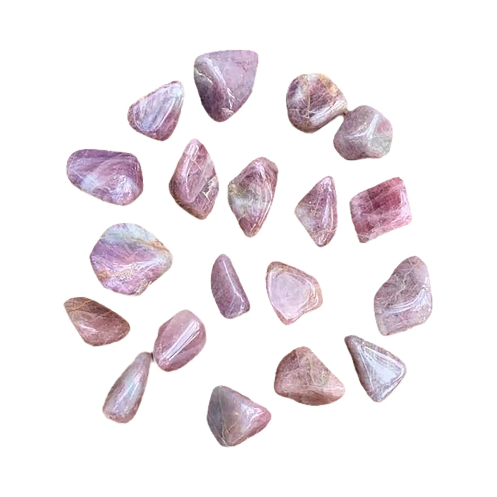 Blue Rose Quartz Crystals for Confidence, Emotional Healing & Love — blue polished, AAA from Madagascar
