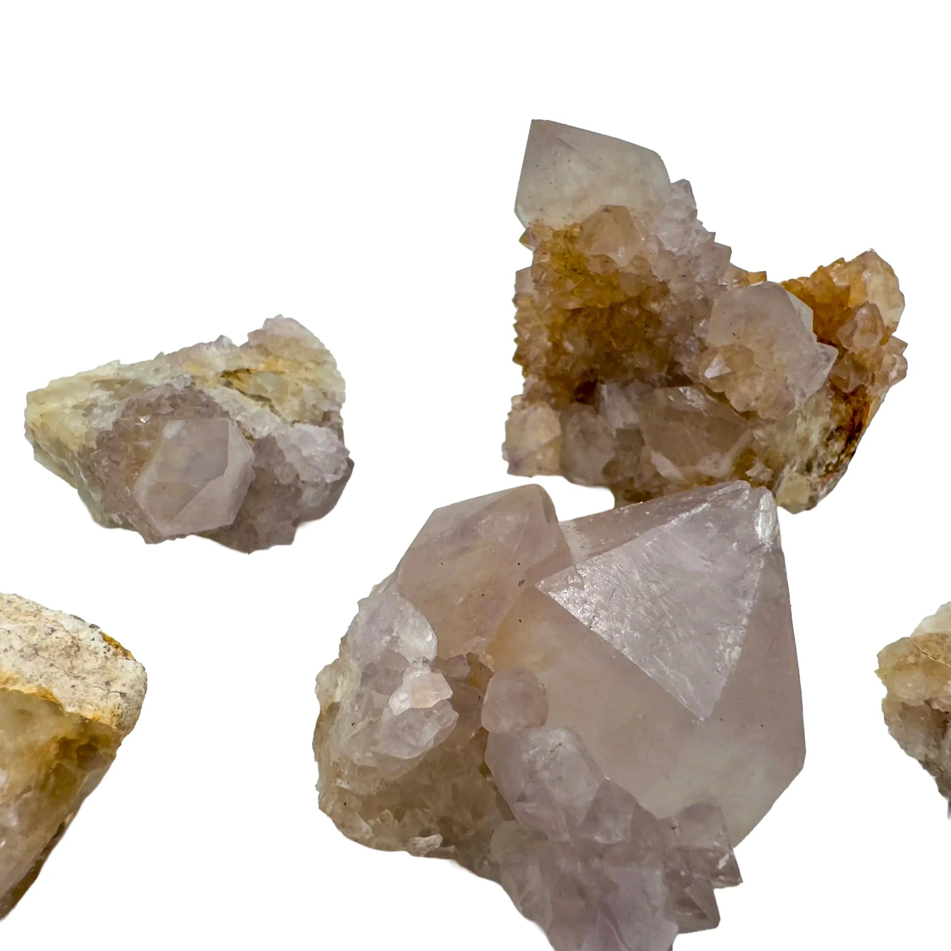 Alternate angle of Grade AA Quartz raw showing overall shape