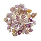 Lateral view of Grade AA clear Quartz raw stone, worked with for Cleansing.