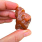 Full profile of Grade A Carnelian raw ready to ship from Beyond Bohemian