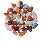 Full profile of Grade AA Carnelian tumbled stone ready to ship from Beyond Bohemian