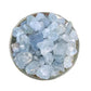 Full profile of Grade AA Celestite raw ready to ship from Beyond Bohemian