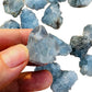 Full profile of Grade AA Celestite raw ready to ship from Beyond Bohemian