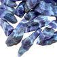Full profile of Grade AA Chevron Amethyst raw ready to ship from Beyond Bohemian