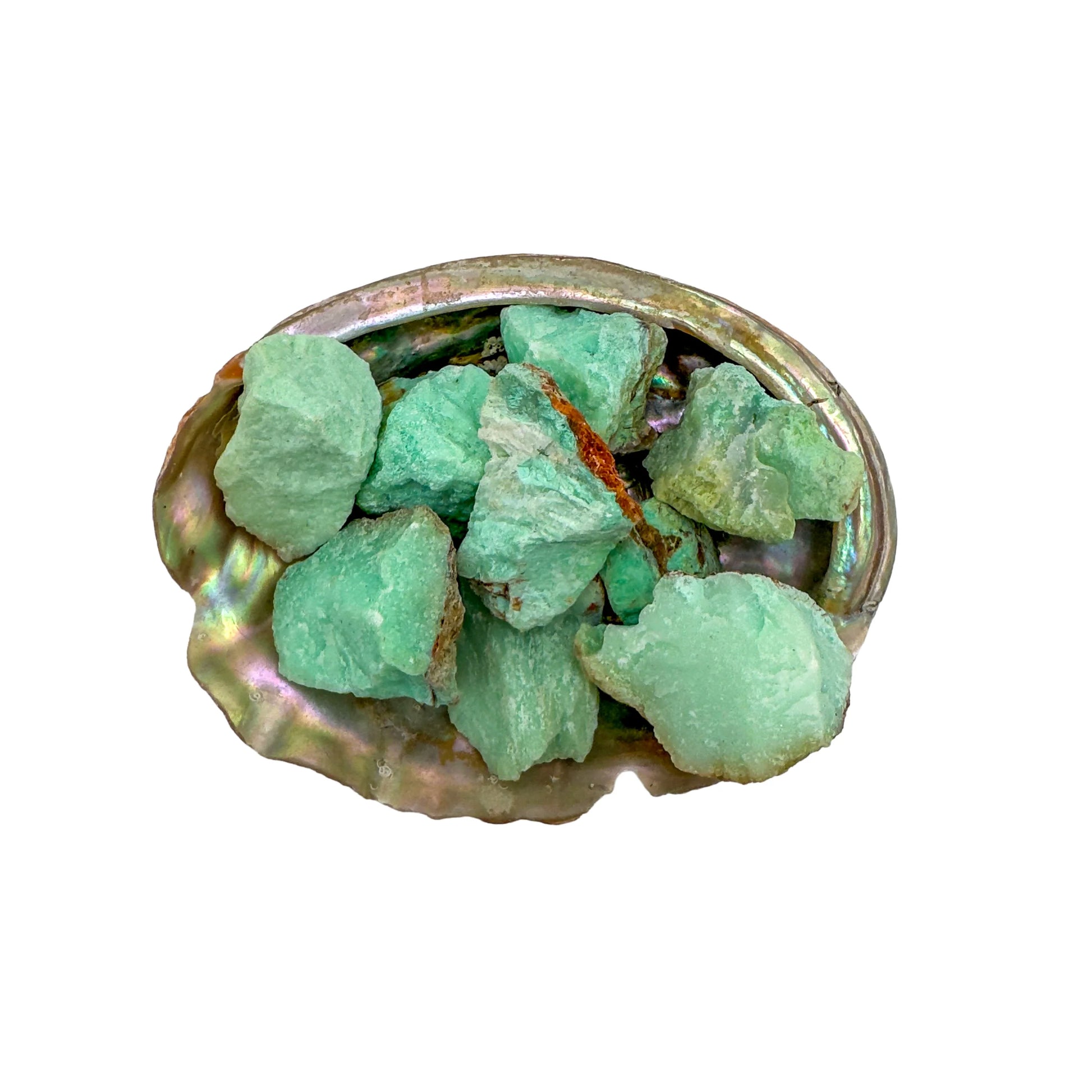 Raw Chrysoprase rough from Minas Gerais Brazil bulk lot