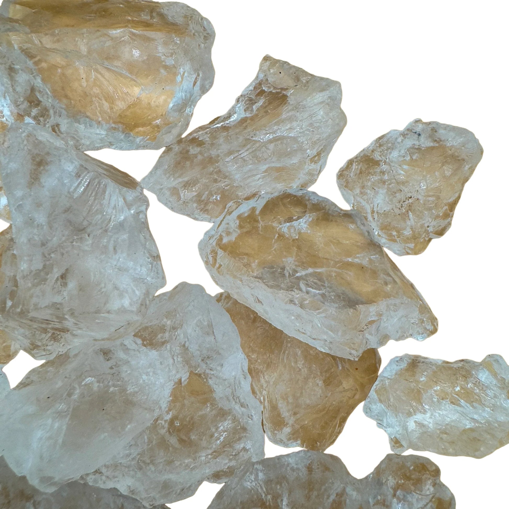 Full profile of Grade AA Clear Quartz raw ready to ship from Beyond Bohemian