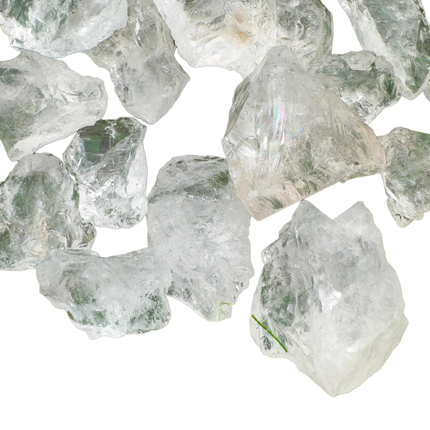 Full profile of Grade AA Clear Quartz raw ready to ship from Beyond Bohemian