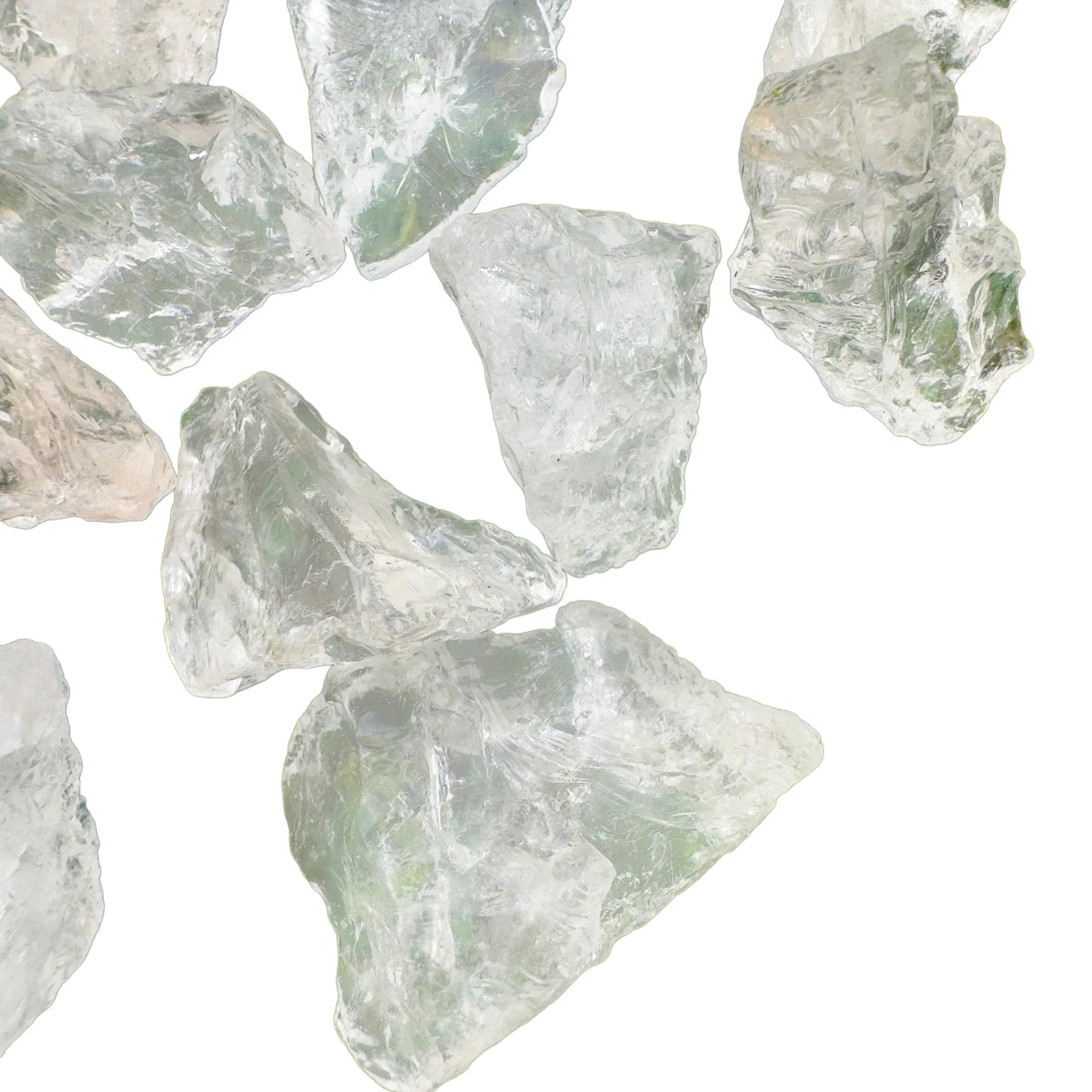 Full profile of Grade AA Clear Quartz raw ready to ship from Beyond Bohemian