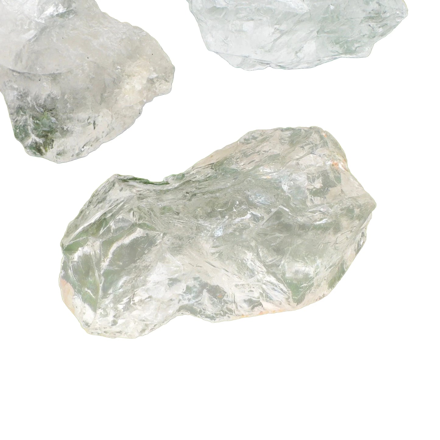 Full profile of Grade AA Clear Quartz raw ready to ship from Beyond Bohemian