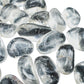 Hand-selected Grade AAA Clear Quartz tumbled stones from Minas Gerais, Brazil, 0.75 to 1.25 inch with natural clarity