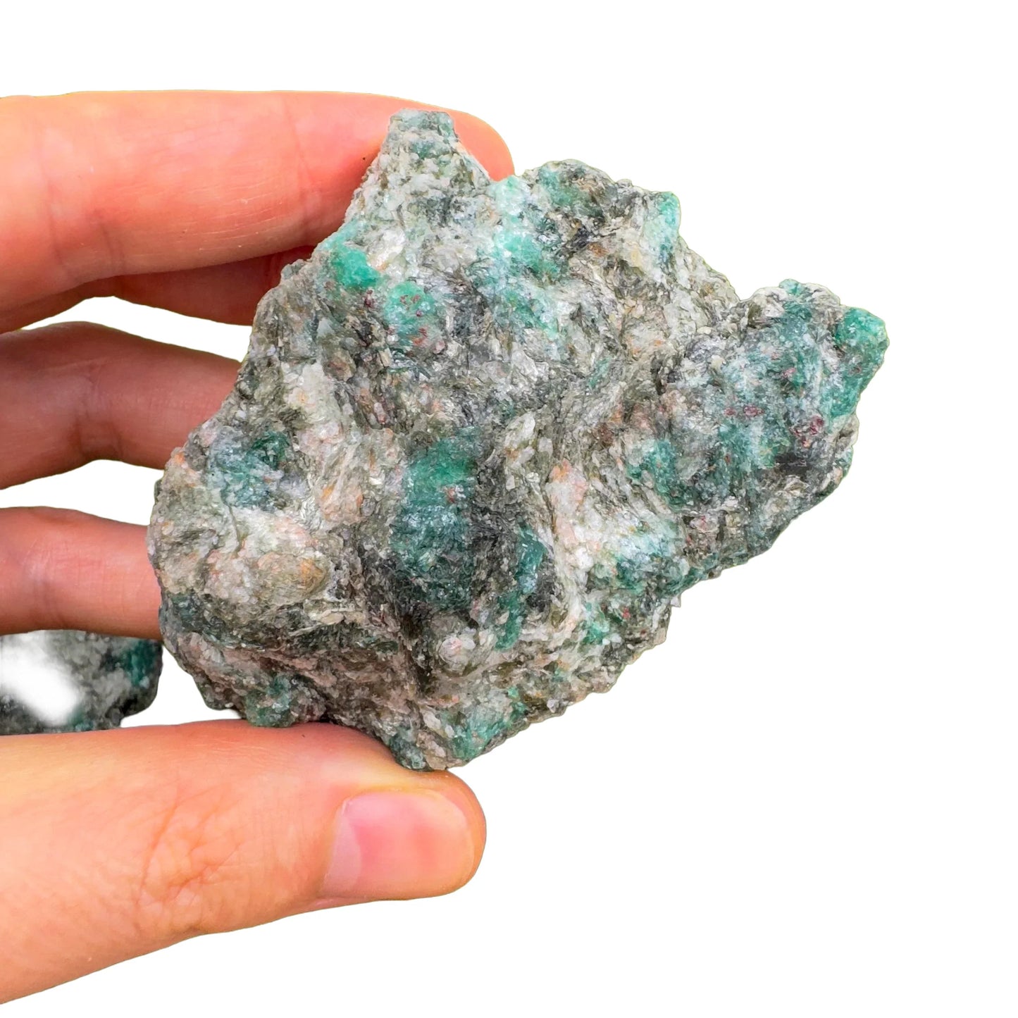 Full profile of Grade AA Emerald specimen ready to ship from Beyond Bohemian