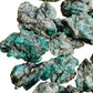 Profile view of Emerald raw stone, carried for Love and Abundance, hand-selected from Midlands Province, Zimbabwe.