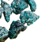 Opposite side of Emerald raw stone, from Zimbabwe.