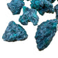 Detail capture of Grade AA Emerald raw stone, from Midlands Province, Zimbabwe, showing raw matrix.