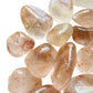 Full profile of Grade AA Fire Quartz tumbled stone ready to ship from Beyond Bohemian