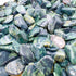 Detail of Kambaba Jasper polished chip, showing characteristic color, linked to Grounding and Stress Relief.